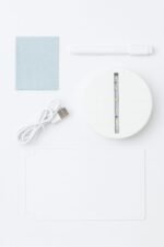 LED Acrylic Message Board Night Light with Pen – USB Rewritable Sign Gift - Image 5