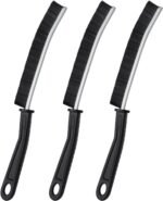 Crevice Cleaning Brush (3 Pieces Tool) for Narrow Corners in home Kitchen Bathroom and Window Groove (Plastic) - Image 3