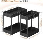 Multi-Purpose Organiser Pack of 2 For Kitchen/Bathroom & more | Under the Sink/ On the Shelf - Image 3